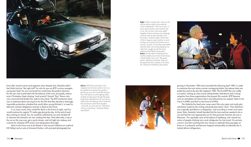 DeLorean Book Illustrations