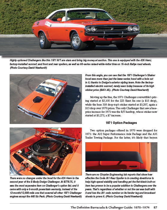 1970-1974 Dodge Challenger Parts and Accessories