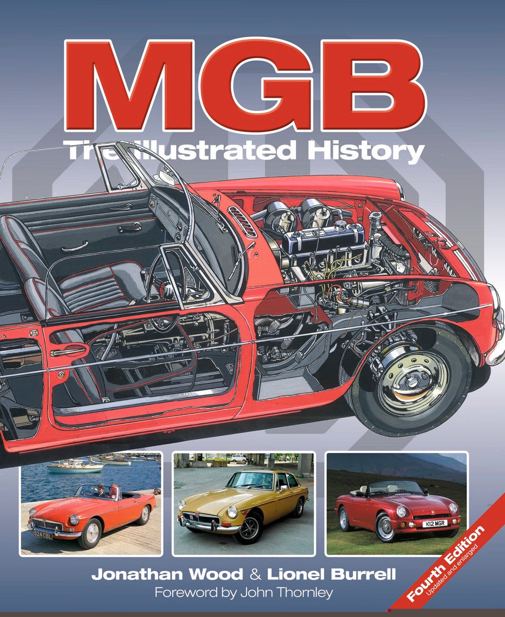 MG Century & MGB Illustrated History 2 Book Set – MidlifeClassicCars.com