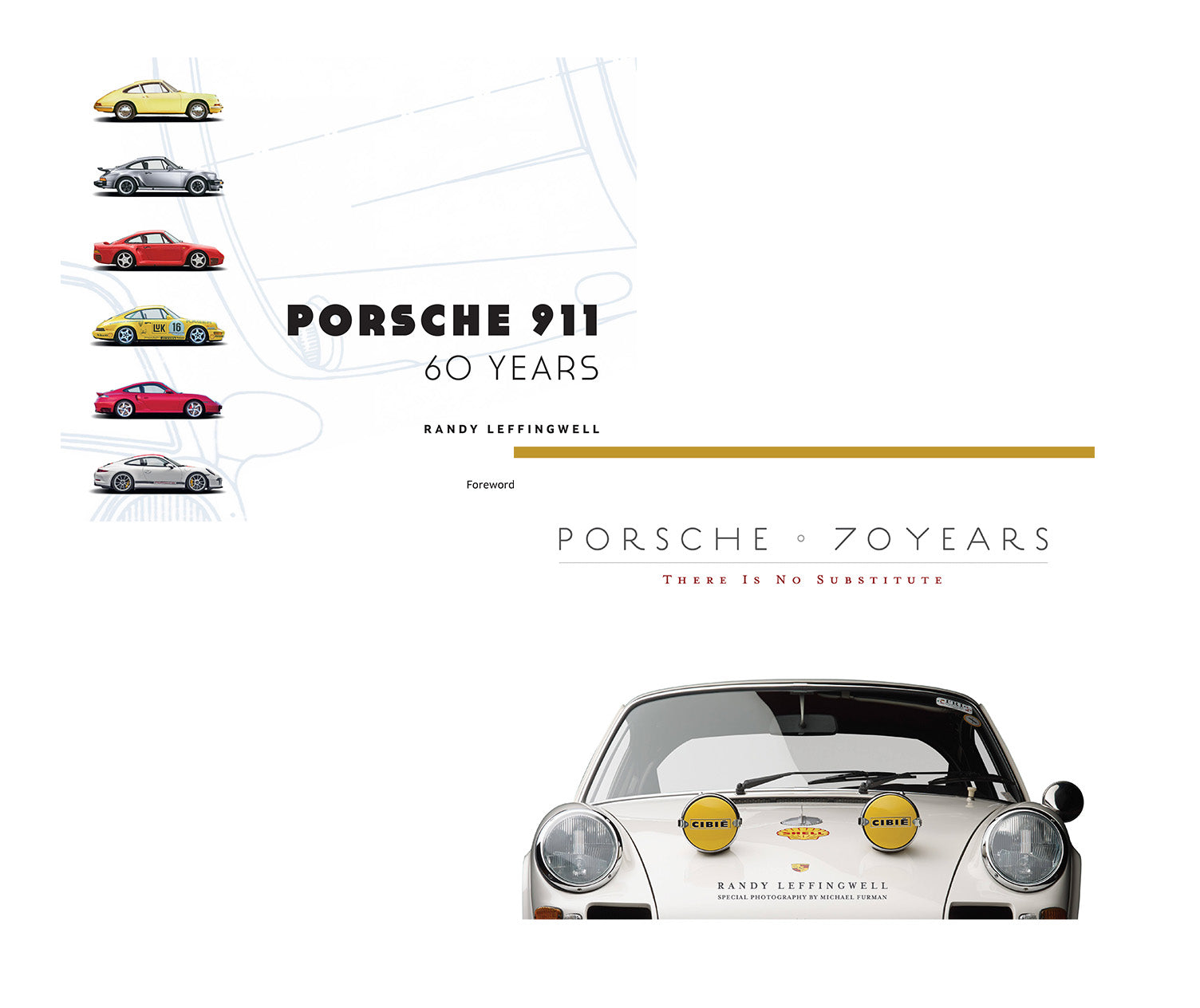 Porsche 911 60 Years & Porsche 70 Years 2 Book Set – MidlifeClassicCars.com